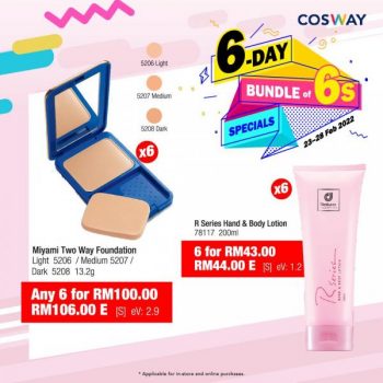 Cosway-6-Day-Bundle-of-6-Promotion-1-350x350 - Beauty & Health Health Supplements Johor Kedah Kelantan Kuala Lumpur Melaka Negeri Sembilan Online Store Others Pahang Penang Perak Perlis Personal Care Promotions & Freebies Putrajaya Sabah Sarawak Selangor Terengganu 