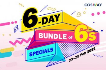 Cosway-6-Day-Bundle-of-6-Promotion-350x233 - Beauty & Health Health Supplements Johor Kedah Kelantan Kuala Lumpur Melaka Negeri Sembilan Online Store Others Pahang Penang Perak Perlis Personal Care Promotions & Freebies Putrajaya Sabah Sarawak Selangor Terengganu 