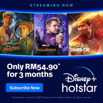 Disney-Hotstar-Special-Deal-350x350 - Johor Kedah Kelantan Kuala Lumpur Melaka Negeri Sembilan Online Store Others Pahang Penang Perak Perlis Promotions & Freebies Putrajaya Sabah Sarawak Selangor Terengganu 