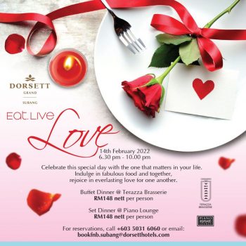 Dorsett-Grand-Subang-Valentines-Day-Deal-350x350 - Beverages Food , Restaurant & Pub Promotions & Freebies Selangor 