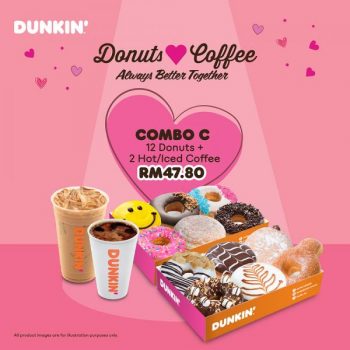 Dunkin-Donuts-Loves-Coffee-Combo-Promotion-2-350x350 - Beverages Food , Restaurant & Pub Johor Kedah Kelantan Kuala Lumpur Melaka Negeri Sembilan Pahang Penang Perak Perlis Promotions & Freebies Putrajaya Sabah Sarawak Selangor Terengganu 