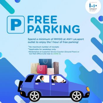 Free-Parking-at-LaLaport-350x350 - Kuala Lumpur Others Promotions & Freebies Selangor 