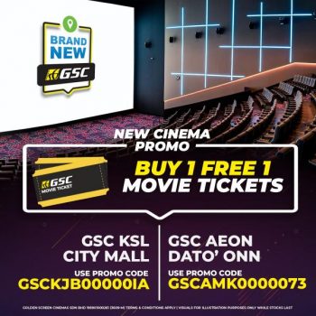 GSC-Opening-Promotion-350x350 - Cinemas Johor Movie & Music & Games Promotions & Freebies 