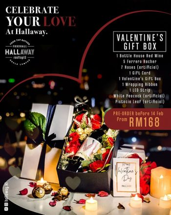 Hallaway-Valentines-Gift-Box-Deal-350x438 - Beverages Food , Restaurant & Pub Kuala Lumpur Promotions & Freebies Selangor 