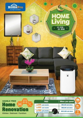 HomePro-Home-Living-Promotion-Catalogue-350x495 - Electronics & Computers Home Appliances Johor Kedah Kelantan Kitchen Appliances Kuala Lumpur Melaka Negeri Sembilan Pahang Penang Perak Perlis Promotions & Freebies Putrajaya Sabah Sarawak Selangor Terengganu 