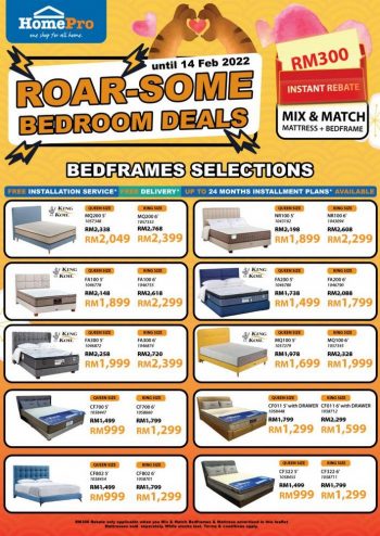 HomePro-ROAR-SOME-bedroom-deal-Promotion-350x494 - Beddings Furniture Home & Garden & Tools Home Decor Johor Kedah Kelantan Kuala Lumpur Melaka Negeri Sembilan Pahang Penang Perak Perlis Promotions & Freebies Putrajaya Sabah Sarawak Selangor Terengganu 