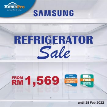 HomePro-Refrigerator-Sale-350x350 Now till 28 Feb 2022: HomePro Refrigerator Sale