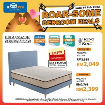 HomePro-Roar-Some-Bedroom-Deals-1-350x350 - Beddings Furniture Home & Garden & Tools Home Decor Johor Kedah Kelantan Kuala Lumpur Melaka Negeri Sembilan Online Store Pahang Penang Perak Perlis Promotions & Freebies Putrajaya Sabah Sarawak Selangor Terengganu 