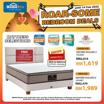 HomePro-Roar-Some-Bedroom-Deals-6-350x350 - Beddings Furniture Home & Garden & Tools Home Decor Johor Kedah Kelantan Kuala Lumpur Melaka Negeri Sembilan Online Store Pahang Penang Perak Perlis Promotions & Freebies Putrajaya Sabah Sarawak Selangor Terengganu 