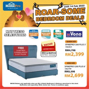 HomePro-Roar-Some-Bedroom-Deals-7-350x350 - Beddings Furniture Home & Garden & Tools Home Decor Johor Kedah Kelantan Kuala Lumpur Melaka Negeri Sembilan Online Store Pahang Penang Perak Perlis Promotions & Freebies Putrajaya Sabah Sarawak Selangor Terengganu 