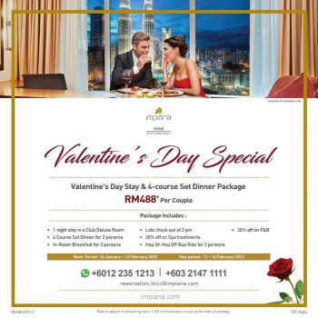 Impiana-KLCC-Hotel-Valentines-Day-Special-350x350 - Hotels Kuala Lumpur Promotions & Freebies Selangor Sports,Leisure & Travel 