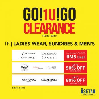 Isetan-Clearance-Sale-at-1-UTAMA-3-350x350 - Selangor Supermarket & Hypermarket Warehouse Sale & Clearance in Malaysia 