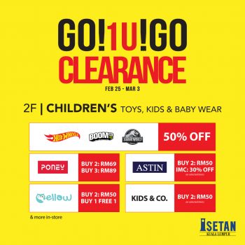 Isetan-Clearance-Sale-at-1-UTAMA-5-350x350 - Selangor Supermarket & Hypermarket Warehouse Sale & Clearance in Malaysia 