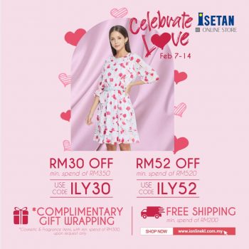 Isetan-Valentines-Day-Deal-4-350x350 - Kuala Lumpur Online Store Promotions & Freebies Selangor Supermarket & Hypermarket 