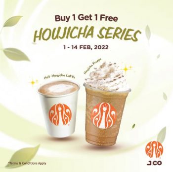 J.Co-Houjicha-Series-Buy-1-Free-1-Promotion-350x349 - Beverages Food , Restaurant & Pub Johor Kedah Kelantan Kuala Lumpur Melaka Negeri Sembilan Pahang Penang Perak Perlis Promotions & Freebies Putrajaya Sabah Sarawak Selangor Terengganu 