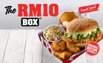 KFC-The-RM10-Box-Promotion-350x215 - Beverages Fast Food Food , Restaurant & Pub Johor Kedah Kelantan Kuala Lumpur Melaka Negeri Sembilan Online Store Pahang Penang Perak Perlis Promotions & Freebies Putrajaya Sabah Sarawak Selangor Terengganu 