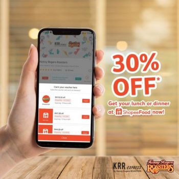 Kenny-Rogers-Roasters-ShopeeFood-30-OFF-Promotion-350x350 - Beverages Food , Restaurant & Pub Johor Kedah Kelantan Kuala Lumpur Melaka Negeri Sembilan Pahang Penang Perak Perlis Promotions & Freebies Putrajaya Sabah Sarawak Selangor Terengganu 