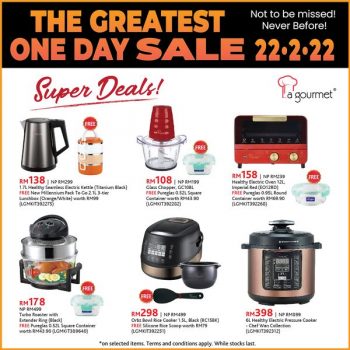 Kitchen-Shop-Greatest-One-Day-Sale-350x350 22 Feb 2022: Kitchen Shop Greatest One Day Sale