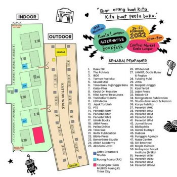 Kuala-Lumpur-Alternative-Bookfest-1-350x350 - Books & Magazines Events & Fairs Kuala Lumpur Selangor Stationery 