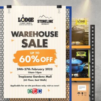 Lodge-and-Stoneline-Warehouse-Sale-at-Tropicana-Gardens-Mall-350x350 - Home & Garden & Tools Kitchenware Selangor Warehouse Sale & Clearance in Malaysia 