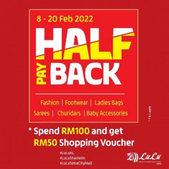 LuLu-Half-Pay-Back-Sale-350x350 - Kuala Lumpur Malaysia Sales Selangor Supermarket & Hypermarket 