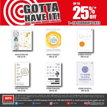 MPH-25-off-Promo-1-350x350 - Books & Magazines Johor Kedah Kelantan Kuala Lumpur Melaka Negeri Sembilan Online Store Pahang Penang Perak Perlis Promotions & Freebies Putrajaya Sabah Sarawak Selangor Stationery Terengganu 