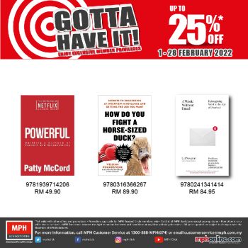 MPH-25-off-Promo-2-350x350 - Books & Magazines Johor Kedah Kelantan Kuala Lumpur Melaka Negeri Sembilan Online Store Pahang Penang Perak Perlis Promotions & Freebies Putrajaya Sabah Sarawak Selangor Stationery Terengganu 