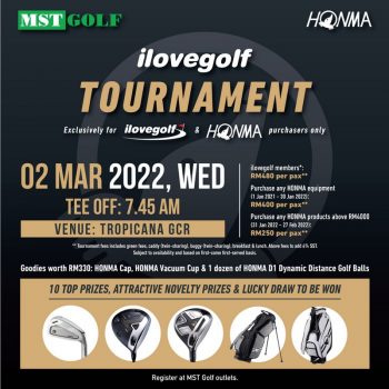 MST-Golf-ilovegolf-Tournament-350x350 - Events & Fairs Golf Johor Kedah Kelantan Kuala Lumpur Melaka Negeri Sembilan Online Store Pahang Penang Perak Perlis Putrajaya Sabah Sarawak Selangor Sports,Leisure & Travel Terengganu 
