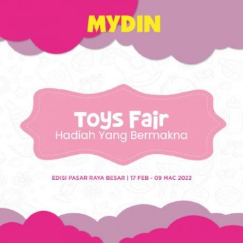 MYDIN-Toys-Fair-Promotion-350x350 - Baby & Kids & Toys Johor Kedah Kelantan Kuala Lumpur Melaka Negeri Sembilan Pahang Penang Perak Perlis Promotions & Freebies Putrajaya Selangor Supermarket & Hypermarket Terengganu Toys 