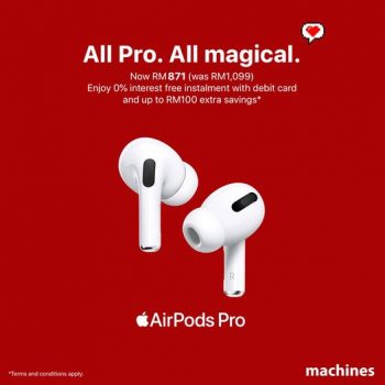 Machines-AirPods-Pro-Deal-350x350 - Audio System & Visual System Electronics & Computers IT Gadgets Accessories Johor Kedah Kelantan Kuala Lumpur Melaka Negeri Sembilan Online Store Others Pahang Penang Perak Perlis Promotions & Freebies Putrajaya Sabah Sarawak Selangor Terengganu 