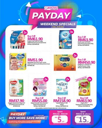 Manjaku-Payday-Weekend-Promotion-350x437 - Baby & Kids & Toys Babycare Children Fashion Johor Kedah Kelantan Kuala Lumpur Melaka Negeri Sembilan Pahang Penang Perak Perlis Promotions & Freebies Putrajaya Sabah Sarawak Selangor Terengganu 