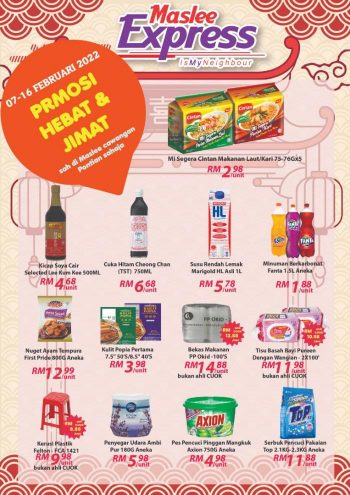 Maslee-Pontian-Hebat-Jimat-Promotion-350x495 - Johor Promotions & Freebies Supermarket & Hypermarket 