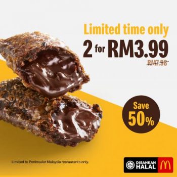 McDonalds-2-Chocolate-Pies-at-RM3.99-Promotion-350x350 - Beverages Fast Food Food , Restaurant & Pub Johor Kedah Kelantan Kuala Lumpur Melaka Negeri Sembilan Online Store Pahang Penang Perak Perlis Promotions & Freebies Putrajaya Sabah Sarawak Selangor Terengganu 
