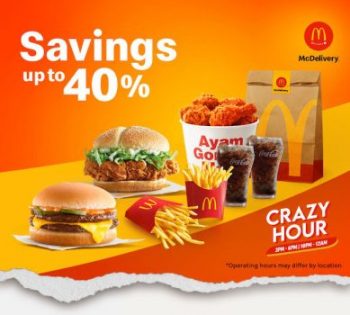 McDonalds-Crazy-Hour-Promo-350x315 - Beverages Fast Food Food , Restaurant & Pub Johor Kedah Kelantan Kuala Lumpur Melaka Negeri Sembilan Pahang Penang Perak Perlis Promotions & Freebies Putrajaya Sabah Sarawak Selangor Terengganu 