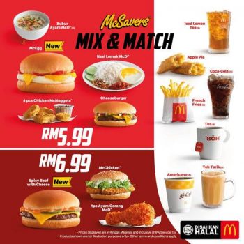McDonalds-McSavers-Mix-Match-Promotion-350x350 - Beverages Fast Food Food , Restaurant & Pub Johor Kedah Kelantan Kuala Lumpur Melaka Negeri Sembilan Pahang Penang Perak Perlis Promotions & Freebies Putrajaya Sabah Sarawak Selangor Terengganu 