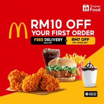 McDonalds-ShopeeFood-Promotion-350x350 - Beverages Food , Restaurant & Pub Johor Kedah Kelantan Kuala Lumpur Melaka Negeri Sembilan Online Store Pahang Penang Perak Perlis Promotions & Freebies Putrajaya Sabah Sarawak Selangor Terengganu 