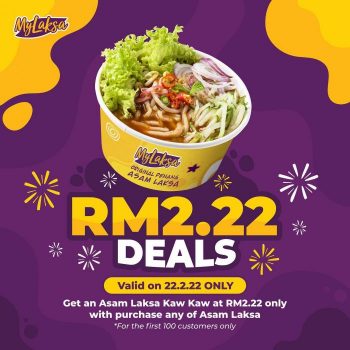 MyLaksa-Exclusive-Promotion-350x350 - Beverages Food , Restaurant & Pub Johor Kedah Kelantan Kuala Lumpur Melaka Negeri Sembilan Pahang Penang Perak Perlis Promotions & Freebies Putrajaya Sabah Sarawak Selangor Terengganu 