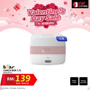 One-Living-Valentines-Day-Sale-2-350x350 - Computer Accessories Electronics & Computers Home Appliances IT Gadgets Accessories Johor Kedah Kelantan Kitchen Appliances Kuala Lumpur Malaysia Sales Melaka Negeri Sembilan Online Store Pahang Penang Perak Perlis Putrajaya Sabah Sarawak Selangor Terengganu 