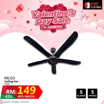 One-Living-Valentines-Day-Sale-6-1-350x350 - Electronics & Computers Home Appliances IT Gadgets Accessories Johor Kedah Kelantan Kitchen Appliances Kuala Lumpur Malaysia Sales Melaka Negeri Sembilan Online Store Pahang Penang Perak Perlis Putrajaya Sabah Sarawak Selangor Terengganu 