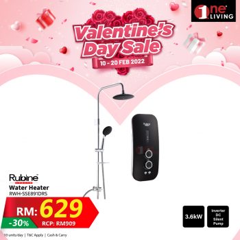 One-Living-Valentines-Day-Sale-7-1-350x350 - Electronics & Computers Home Appliances IT Gadgets Accessories Johor Kedah Kelantan Kitchen Appliances Kuala Lumpur Malaysia Sales Melaka Negeri Sembilan Online Store Pahang Penang Perak Perlis Putrajaya Sabah Sarawak Selangor Terengganu 