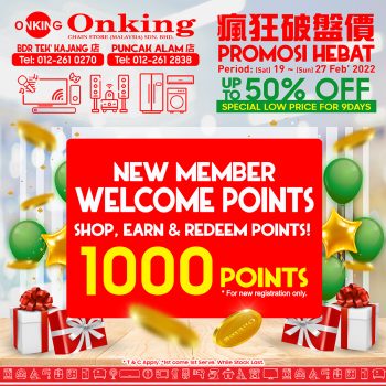 Onking-Special-Deal-15-350x350 - Electronics & Computers Home Appliances Kitchen Appliances Promotions & Freebies Selangor 