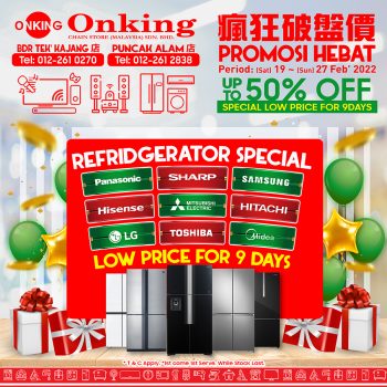 Onking-Special-Deal-3-350x350 - Electronics & Computers Home Appliances Kitchen Appliances Promotions & Freebies Selangor 