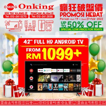 Onking-Special-Deal-4-350x350 - Electronics & Computers Home Appliances Kitchen Appliances Promotions & Freebies Selangor 