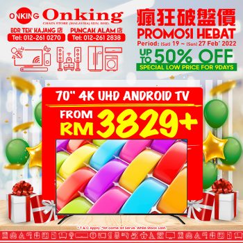 Onking-Special-Deal-5-350x350 - Electronics & Computers Home Appliances Kitchen Appliances Promotions & Freebies Selangor 