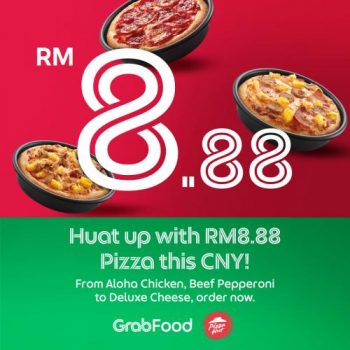 Pizza-Hut-GrabFood-CNY-Promotion-350x350 - Beverages Food , Restaurant & Pub Johor Kedah Kelantan Kuala Lumpur Melaka Negeri Sembilan Online Store Pahang Penang Perak Perlis Promotions & Freebies Putrajaya Sabah Sarawak Selangor Terengganu 