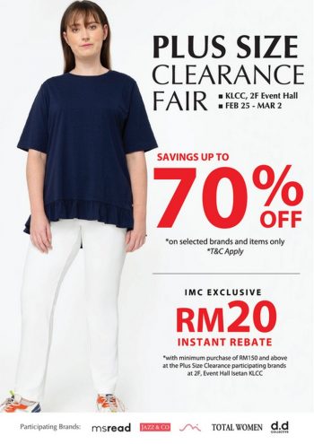 Plus-Size-Clearance-Sale-at-Isetan-350x495 - Apparels Events & Fairs Fashion Accessories Fashion Lifestyle & Department Store Kuala Lumpur Selangor 