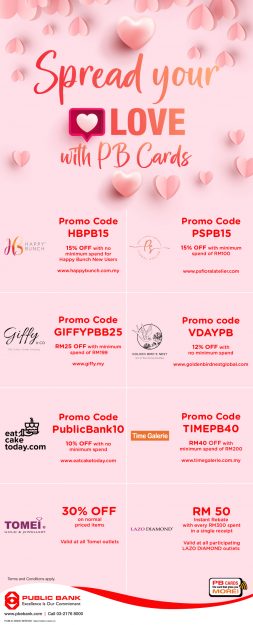 Public-Bank-Valentines-Day-Special-Deals-253x625 - Bank & Finance Johor Kedah Kelantan Kuala Lumpur Melaka Negeri Sembilan Online Store Pahang Penang Perak Perlis Promotions & Freebies Public Bank Putrajaya Sabah Sarawak Selangor Terengganu 