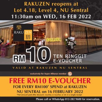 Rakuzen-ReOpening-Deal-350x350 - Beverages Food , Restaurant & Pub Kuala Lumpur Promotions & Freebies Selangor 