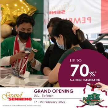 SENHENG-Grand-Opening-Deal-at-USJ-Taipan-2-350x350 - Electronics & Computers Home Appliances IT Gadgets Accessories Kitchen Appliances Promotions & Freebies Selangor 