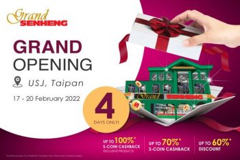 SENHENG-Grand-Opening-Deal-at-USJ-Taipan-350x233 - Electronics & Computers Home Appliances IT Gadgets Accessories Kitchen Appliances Promotions & Freebies Selangor 